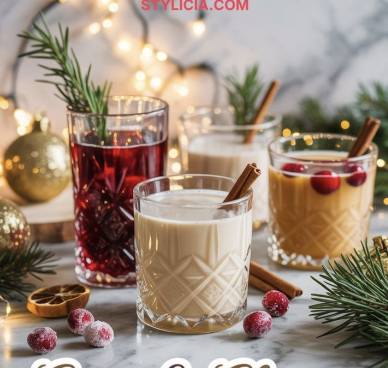 A Festive Kickoff: Embrace the Magic of Holiday Drinks for Unforgettable Parties